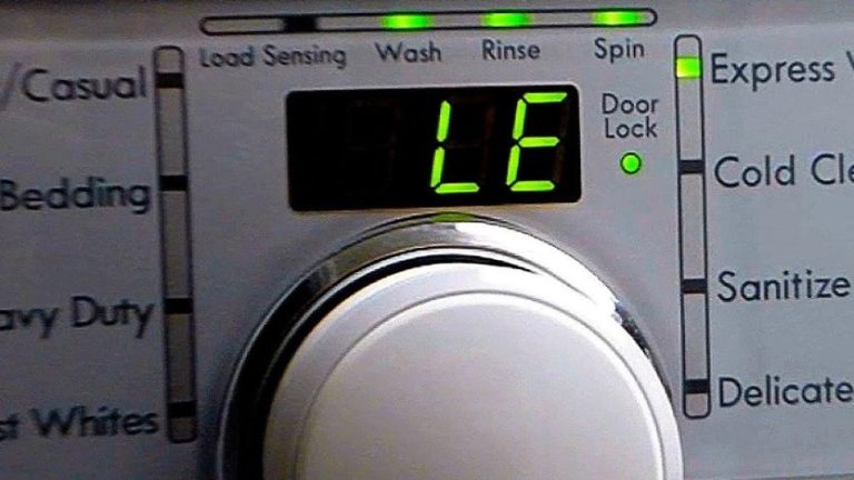 Коды ошибок стиральных машин с расшифровкой
